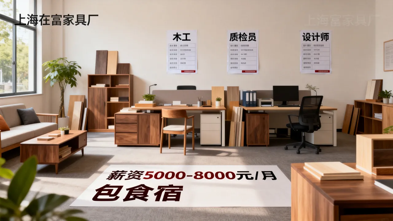 上海在富家具厂招聘吗，有哪些岗位待遇如何？-图2