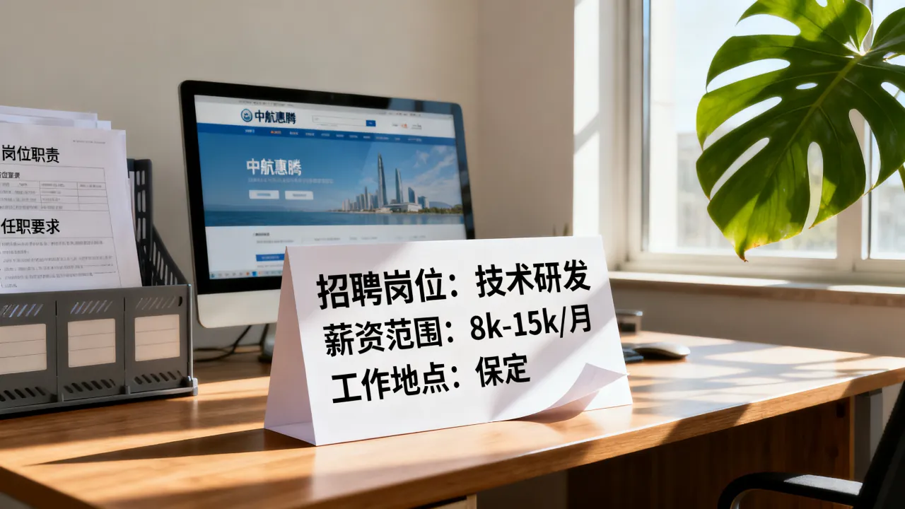 中航惠腾保定惠腾招聘怎么样，薪资待遇如何？-图1