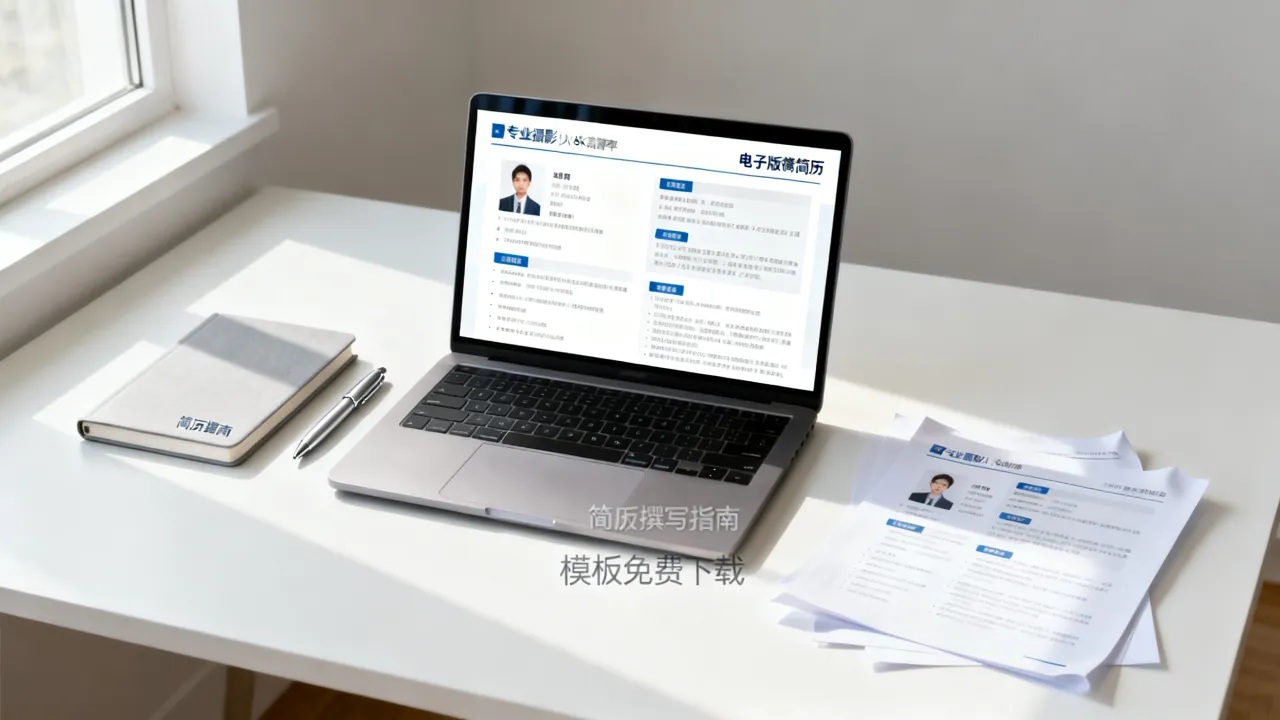 怎么写电子版简历，电子版简历模板怎么免费下载-图3