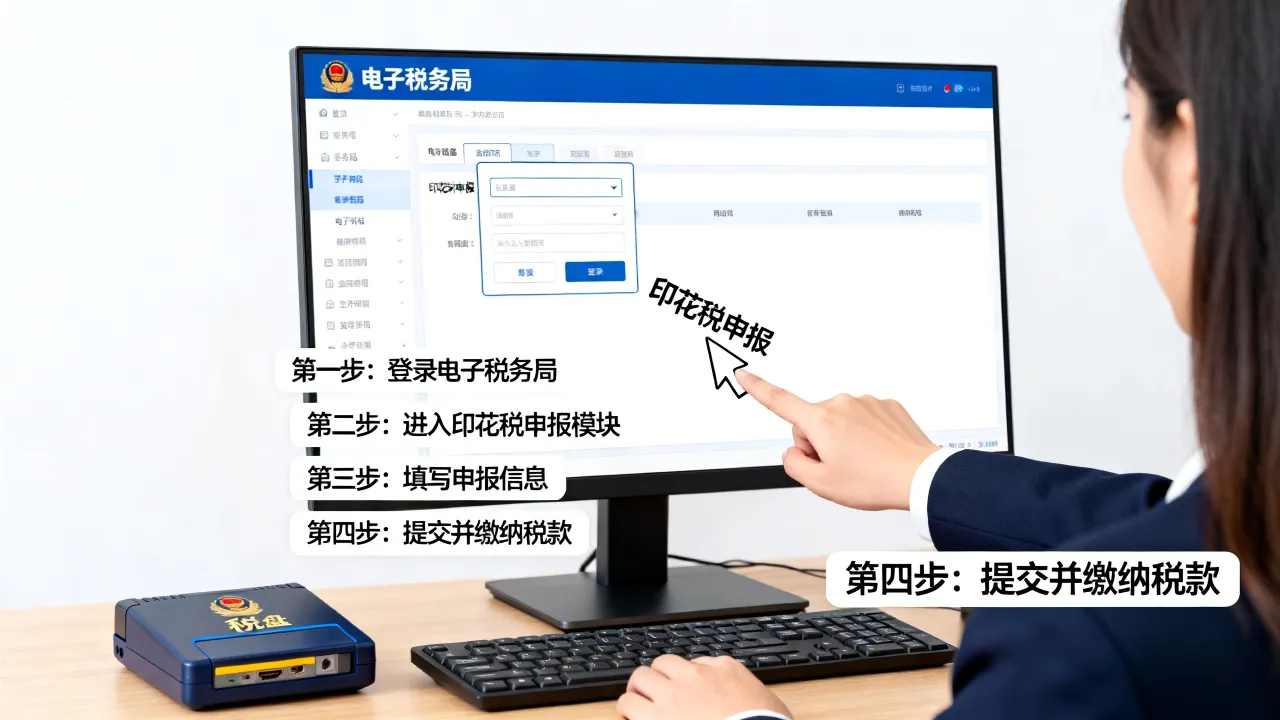 印花税是如何缴纳的,网上申报印花税的具体步骤是什么-图2 印花税是如何缴纳的,网上申报印花税的具体步骤是什么-图2