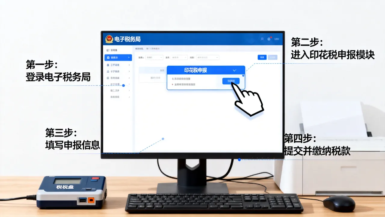 印花税是如何缴纳的,网上申报印花税的具体步骤是什么-图3 印花税是如何缴纳的,网上申报印花税的具体步骤是什么-图3