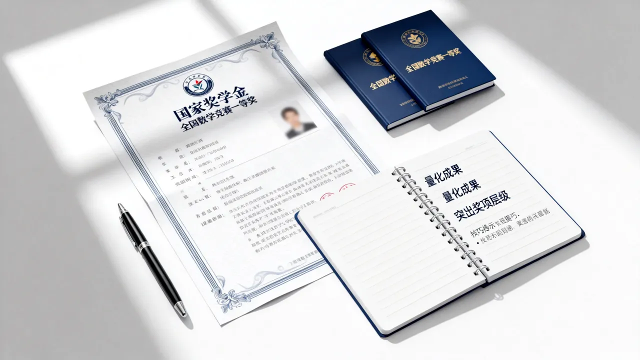 简历奖励怎么写，有哪些含金量高的奖项和写法技巧？-图3