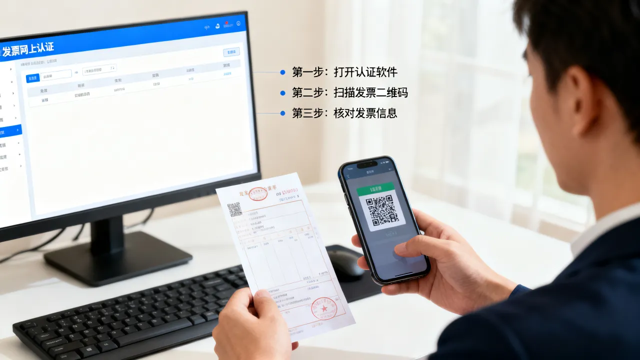 如何网上认证发票,发票网上认证怎么操作步骤是什么?-图1 如何网上认证发票,发票网上认证怎么操作步骤是什么?-图1