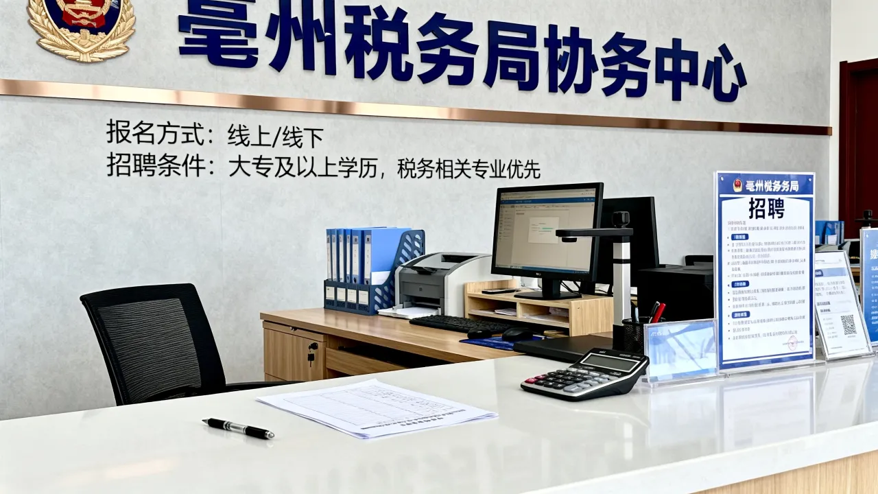 亳州税务局办税大厅招聘怎么报名，亳州税务局办税大厅招聘条件？-图3