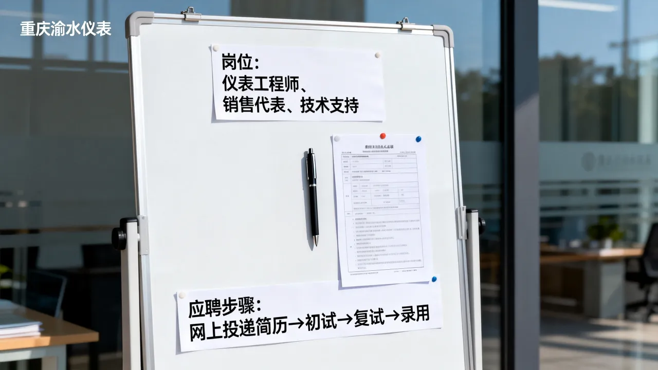重庆渝水仪表最新招聘有哪些岗位?怎么应聘?-图1 重庆渝水仪表最新招聘有哪些岗位?怎么应聘?-图1