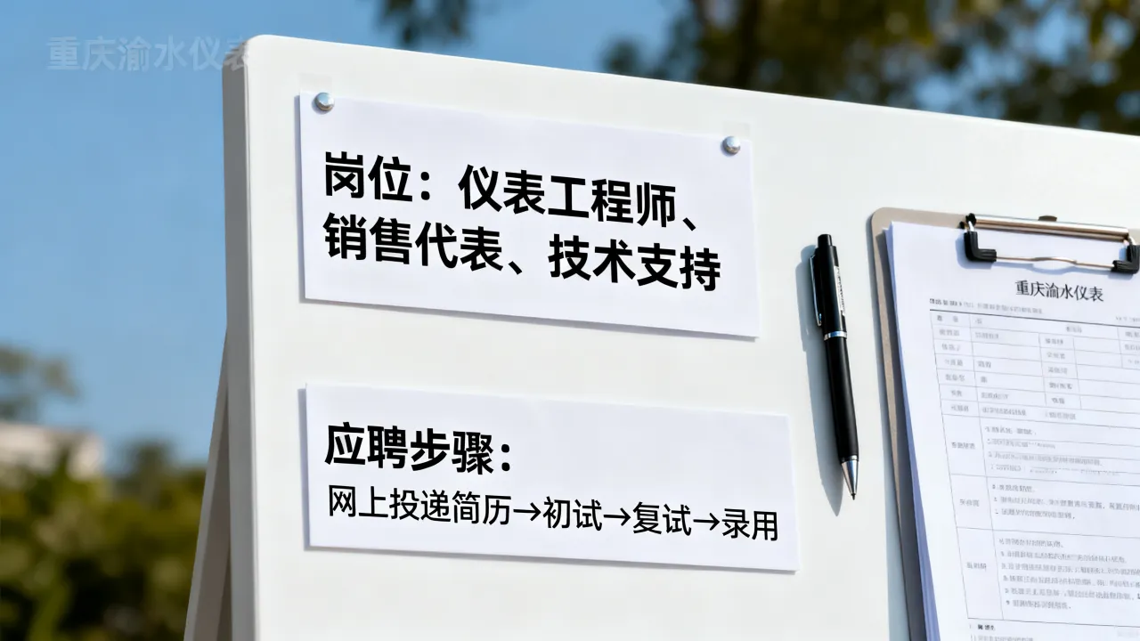 重庆渝水仪表最新招聘有哪些岗位?怎么应聘?-图3 重庆渝水仪表最新招聘有哪些岗位?怎么应聘?-图3