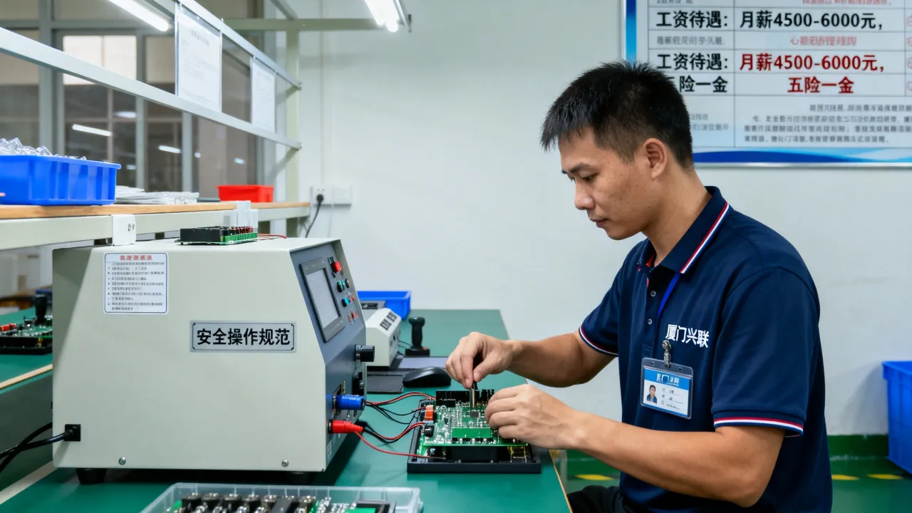 厦门兴联怎么样,厦门兴联电子厂工资待遇好不好?-图1 厦门兴联怎么样,厦门兴联电子厂工资待遇好不好?-图1