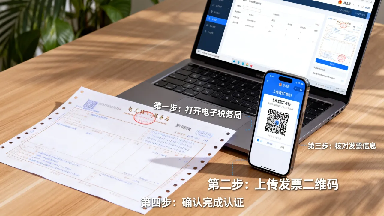 发票如何网上认证,网上认证发票操作步骤是什么?-图1 发票如何网上认证,网上认证发票操作步骤是什么?-图1