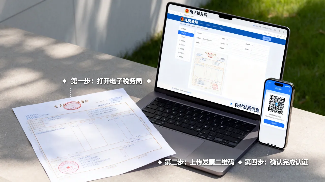 发票如何网上认证,网上认证发票操作步骤是什么?-图2 发票如何网上认证,网上认证发票操作步骤是什么?-图2