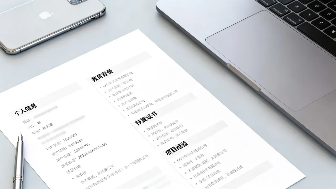 iOS简历怎么写才能让面试官眼前一亮,零经验iOS简历怎么写-图1 iOS简历怎么写才能让面试官眼前一亮,零经验iOS简历怎么写-图1