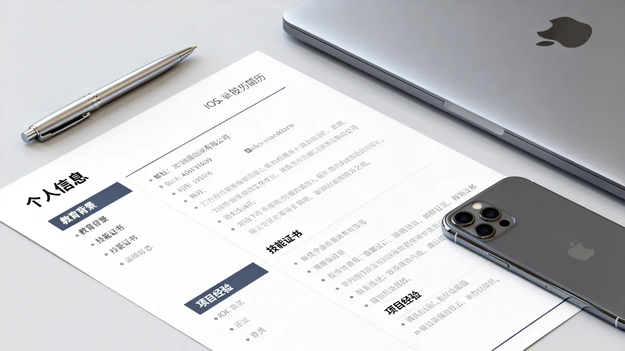 iOS简历怎么写才能让面试官眼前一亮,零经验iOS简历怎么写-图3 iOS简历怎么写才能让面试官眼前一亮,零经验iOS简历怎么写-图3