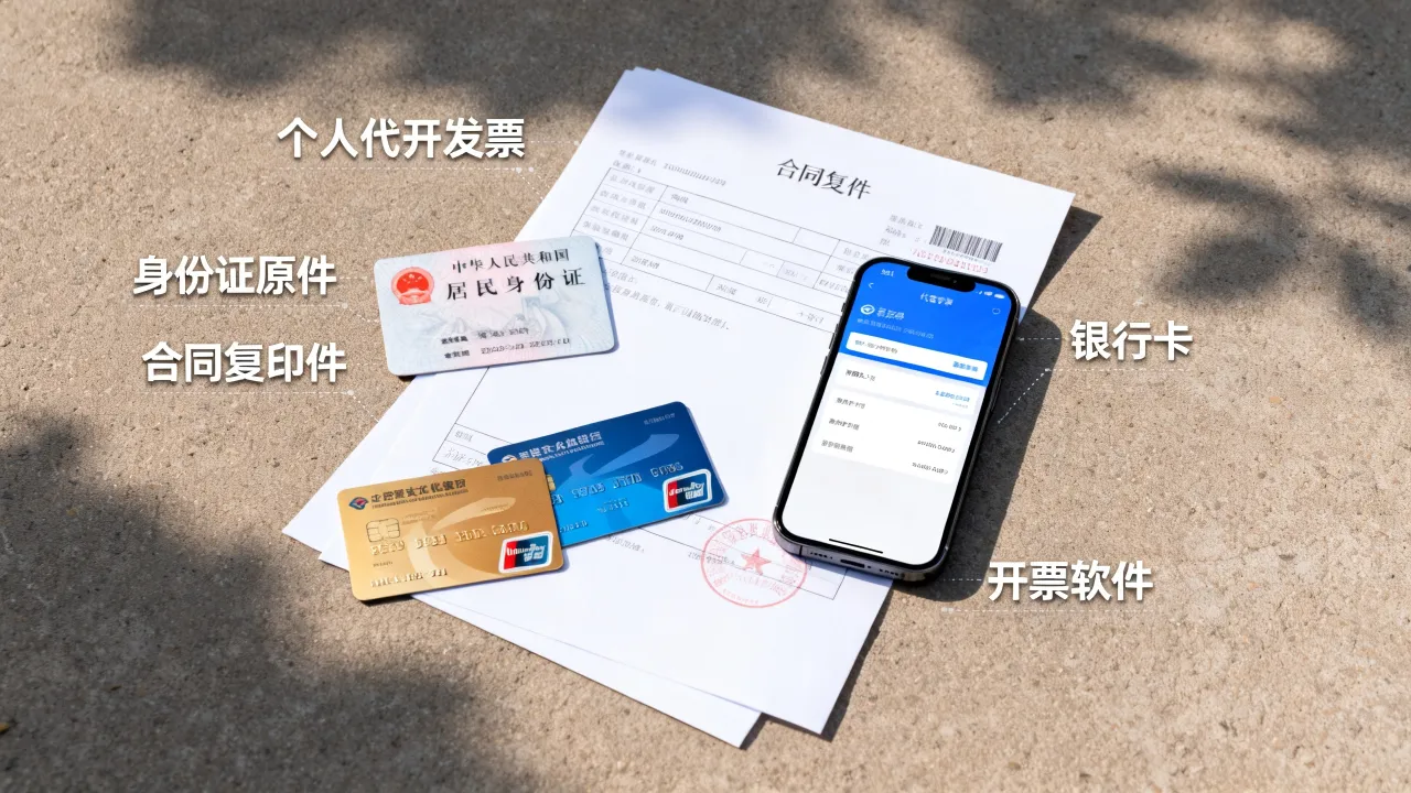 个人如何开票?个人代开发票流程所需材料详解-图1 个人如何开票?个人代开发票流程所需材料详解-图1