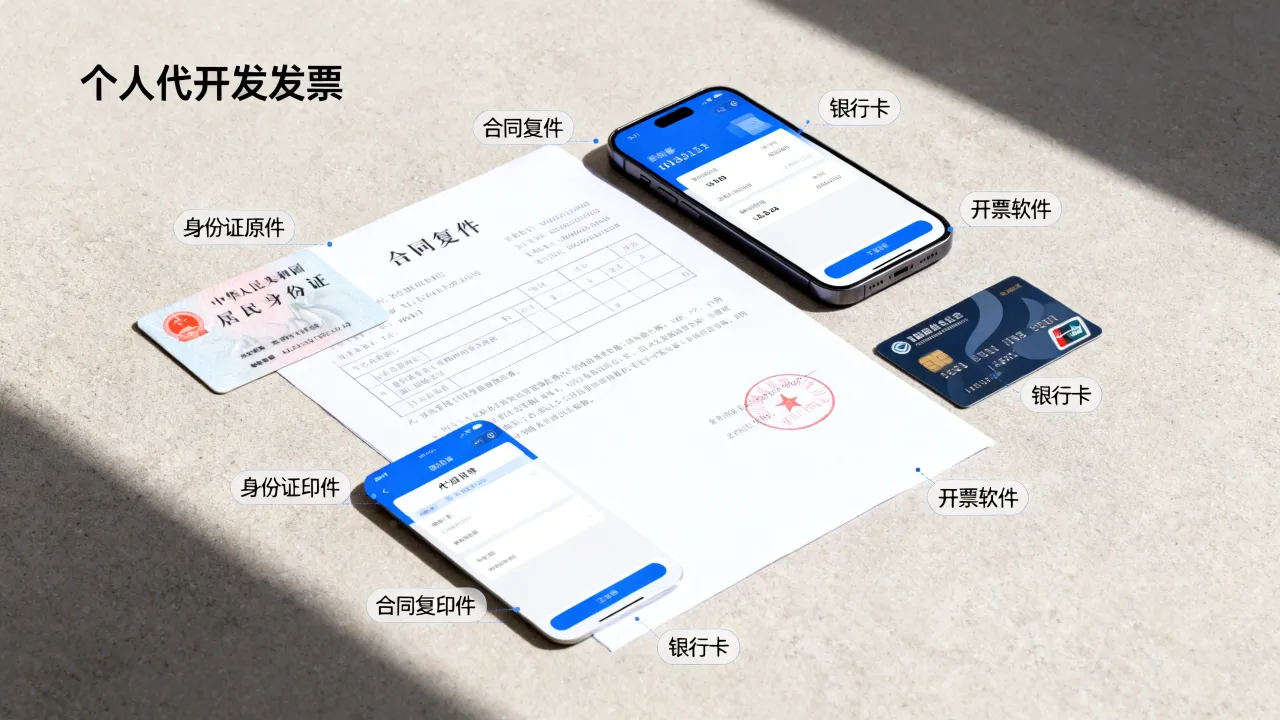 个人如何开票?个人代开发票流程所需材料详解-图2 个人如何开票?个人代开发票流程所需材料详解-图2