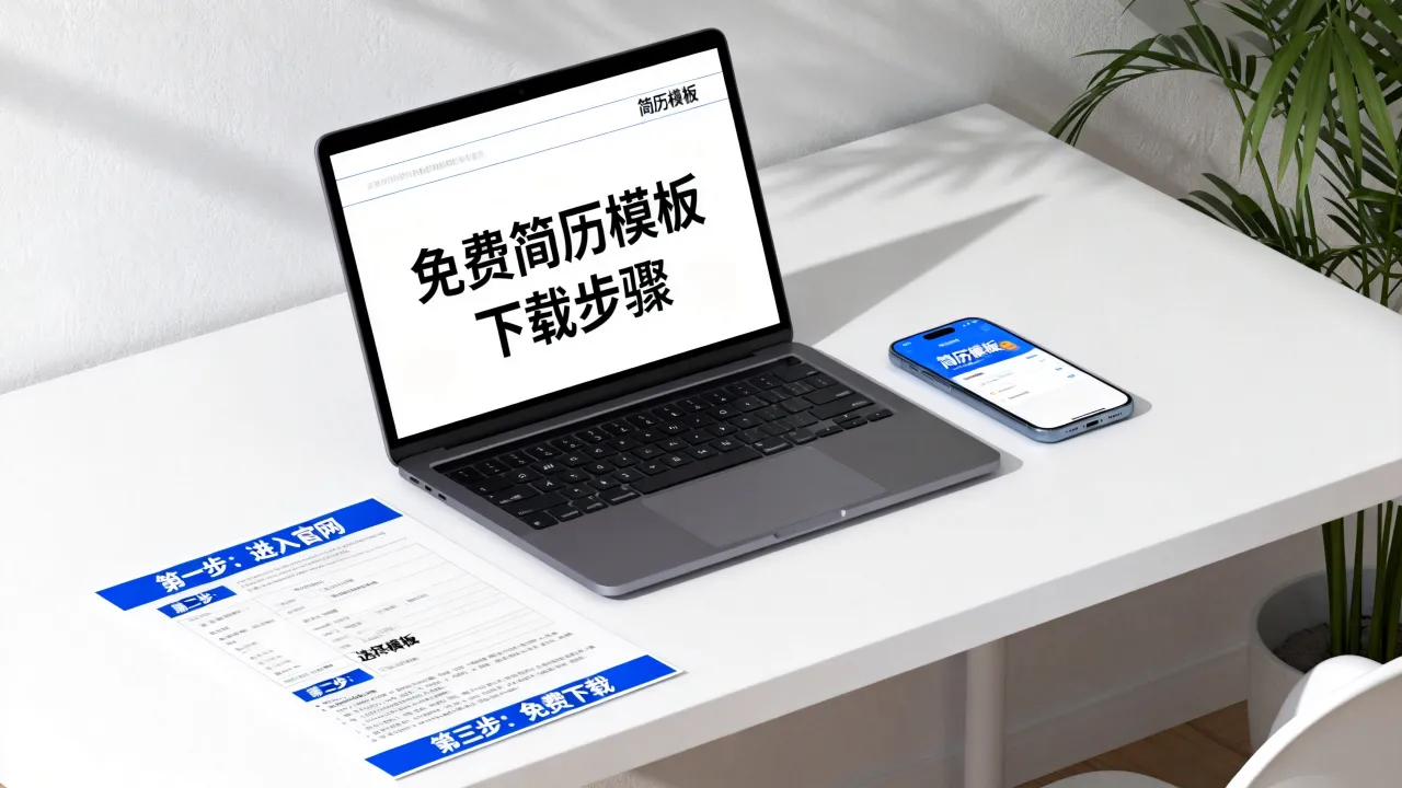怎么下载简历模版?免费获取精美模板的步骤,求职必备