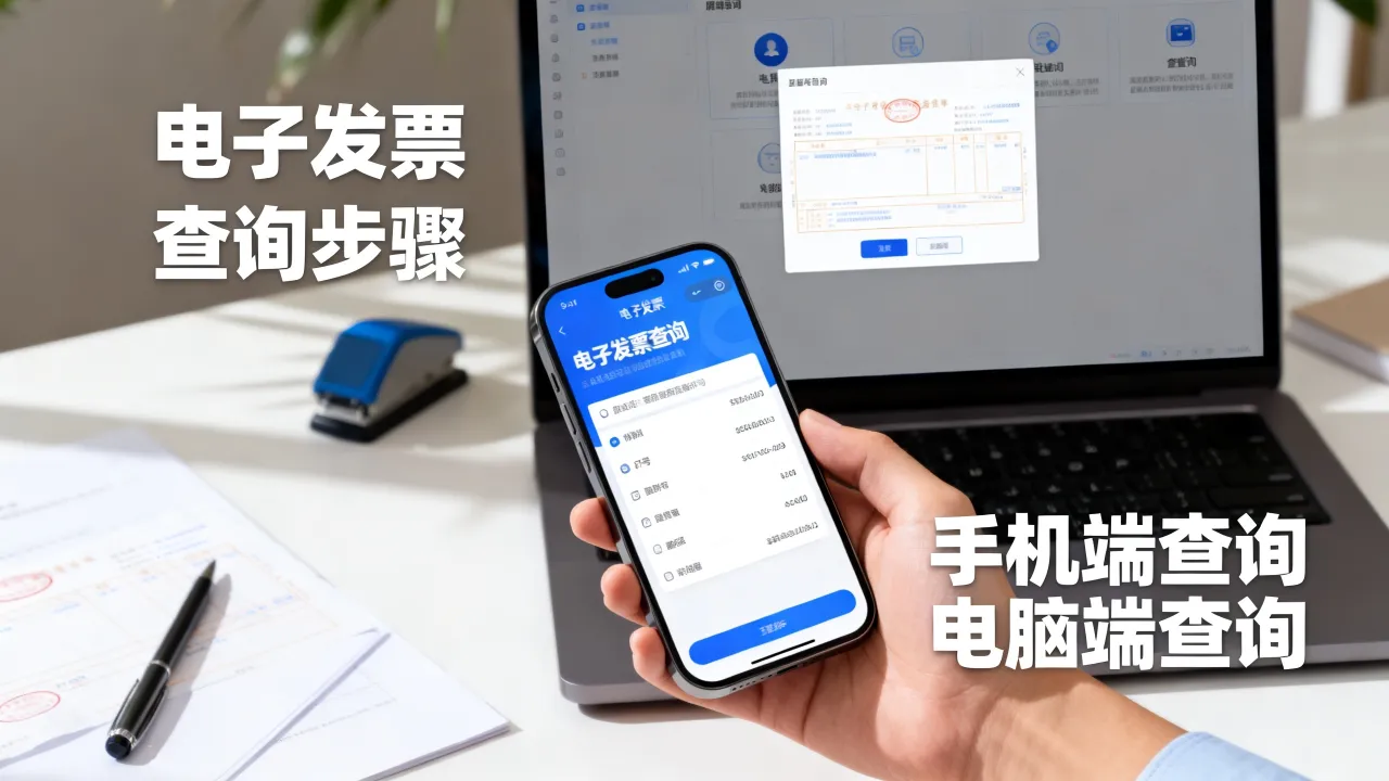 电子发票如何查询，电子发票在哪里查询怎么查？