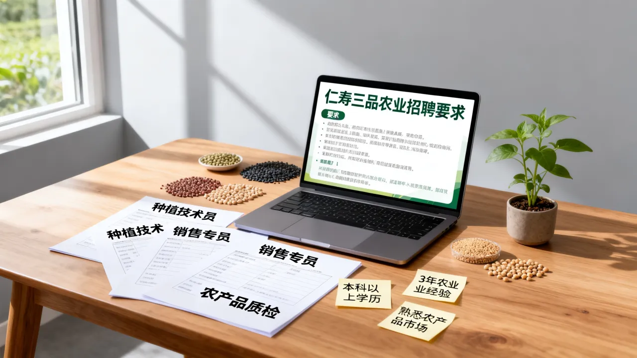 仁寿三品农业公司招聘有哪些岗位?仁寿三品农业招聘要求是什么-图1 仁寿三品农业公司招聘有哪些岗位?仁寿三品农业招聘要求是什么-图1
