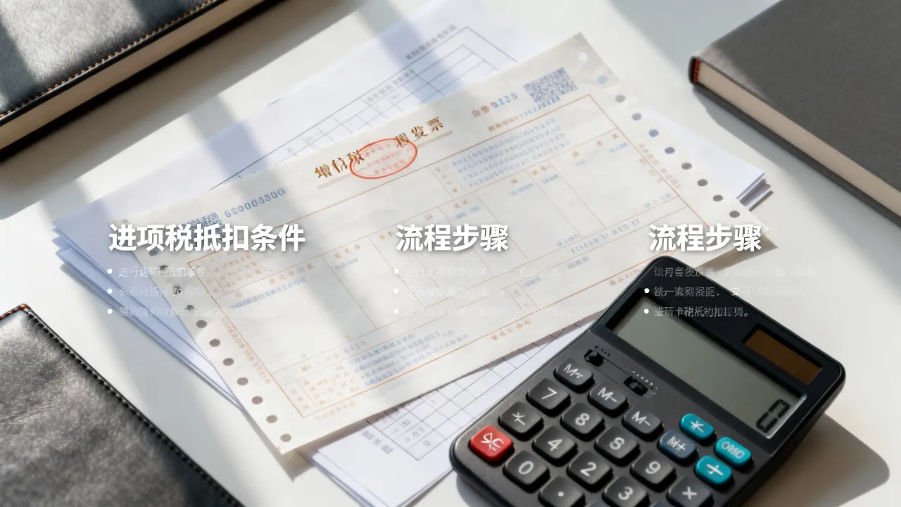 如何抵扣进项税?增值税进项税额抵扣的条件和流程是什么?