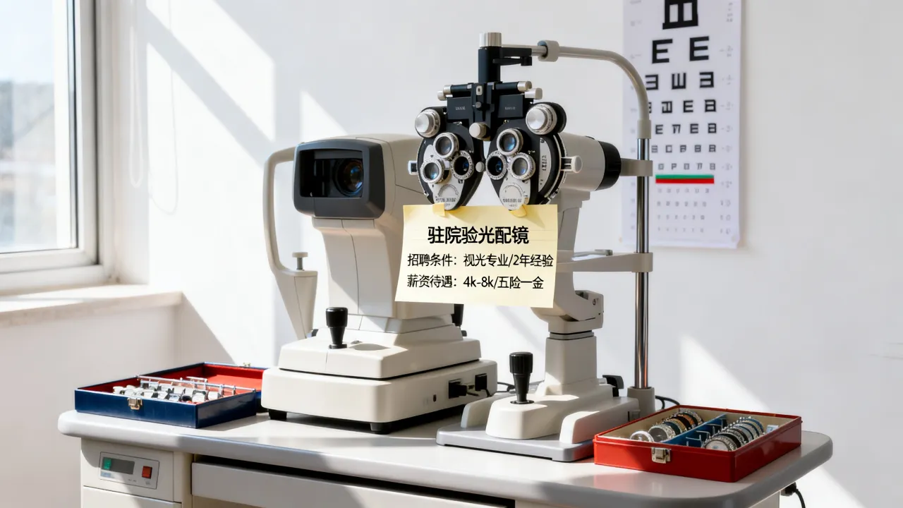 枣庄驻院验光配镜招聘条件有哪些,枣庄验光师招聘薪资待遇怎么样