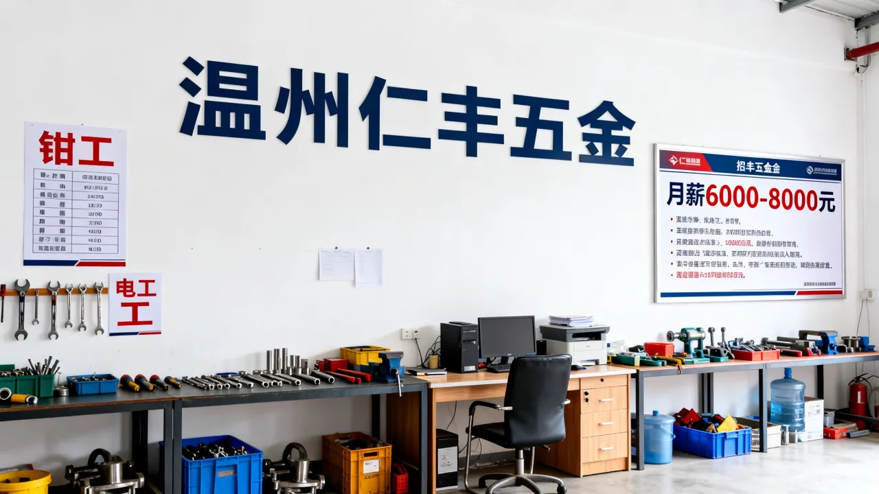 温州仁丰五金招聘靠谱吗,待遇如何,有哪些岗位?