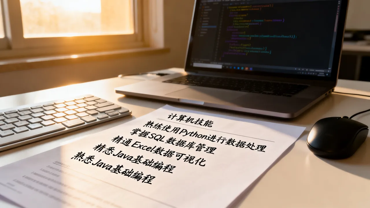 计算机特长怎么写,简历上计算机技能特长怎么填更出彩