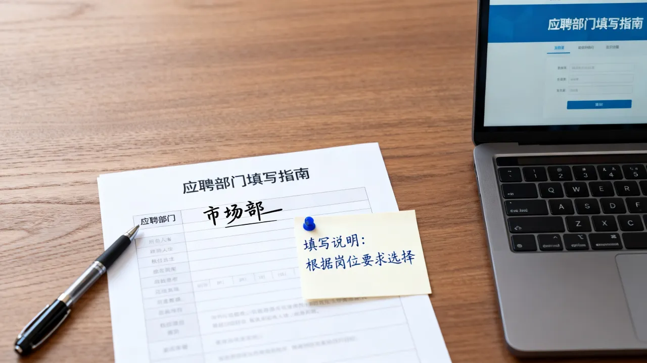 应聘部门怎么写,简历中应聘部门怎么填写才正确?-图3 应聘部门怎么写,简历中应聘部门怎么填写才正确?-图3
