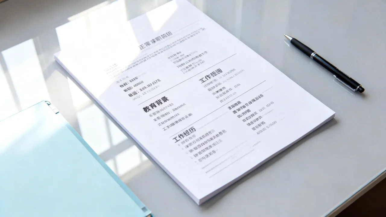 怎么制作打印简历,打印简历的格式怎么做最好?-图3 怎么制作打印简历,打印简历的格式怎么做最好?-图3