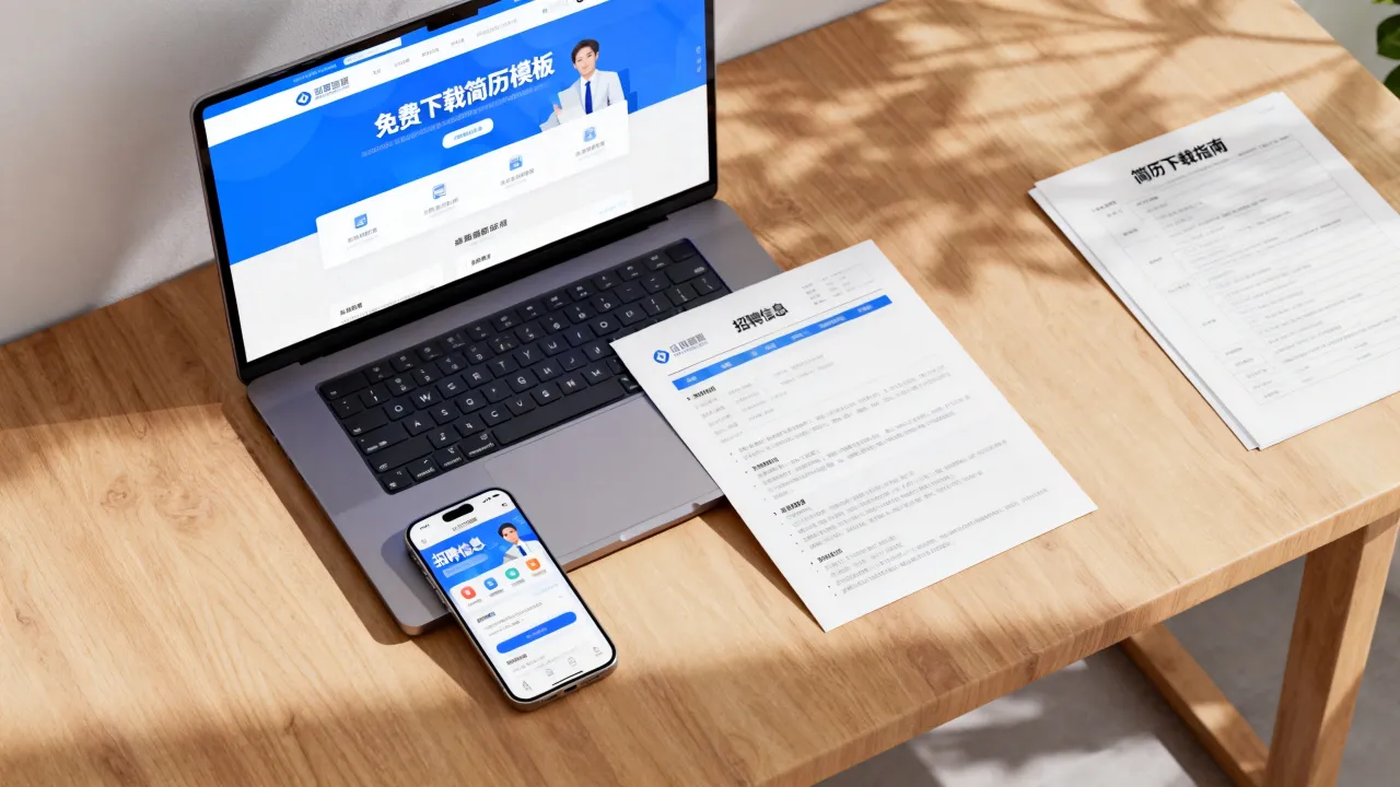 怎么下载简历招聘,招聘简历模板免费下载在哪里找