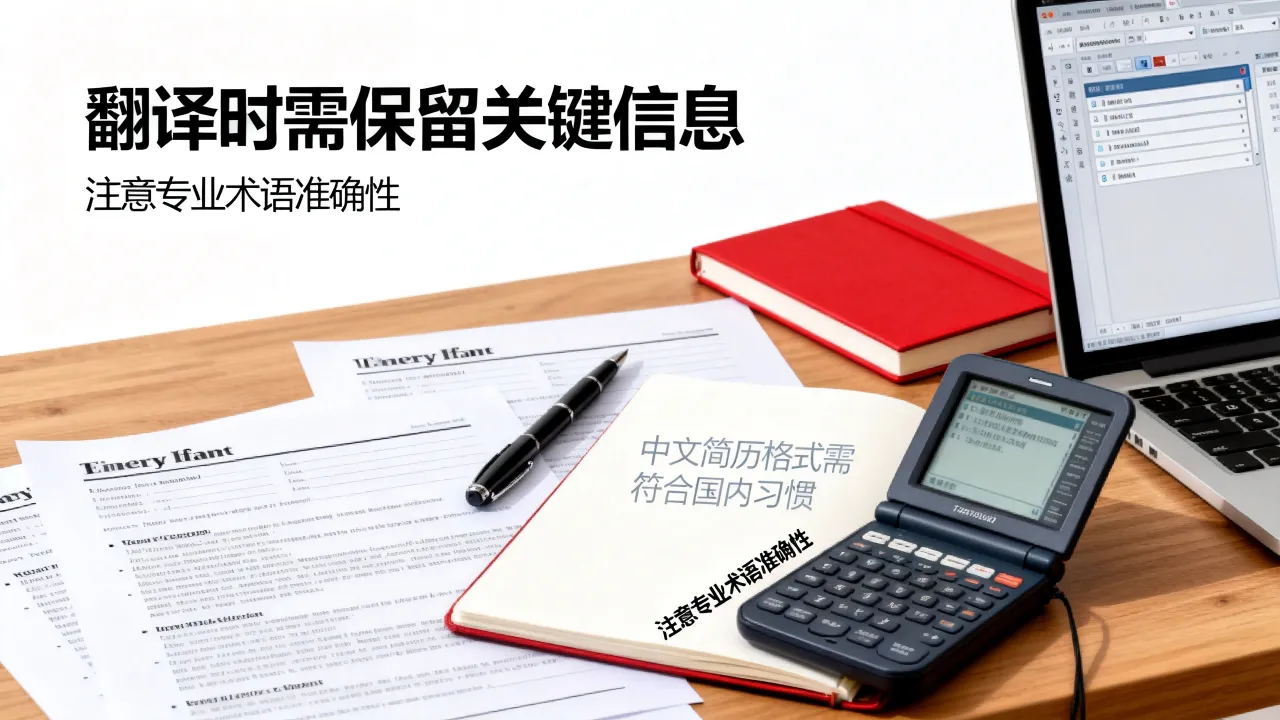 英文简历怎么翻译，英文简历翻译成中文需要注意什么-图2