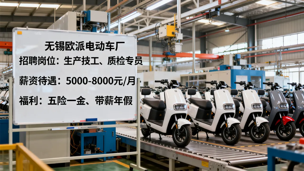无锡欧派电动车厂招聘吗,最新招聘信息工资待遇怎么样-图2 无锡欧派电动车厂招聘吗,最新招聘信息工资待遇怎么样-图2