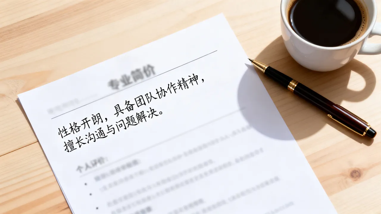 简历的个人描述怎么写？个人评价范文与技巧全攻略-图2