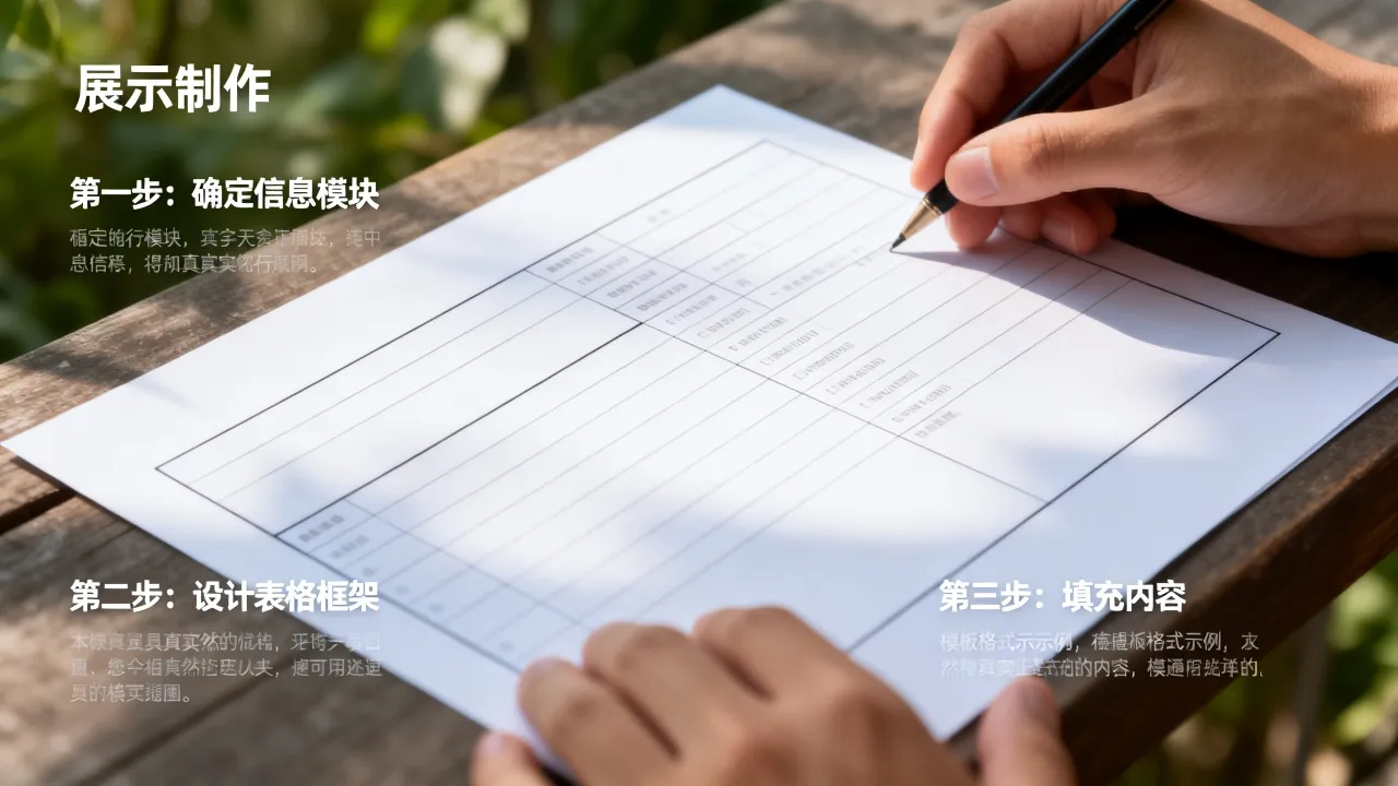 简历怎么写表格?简历表格制作步骤及模板格式-图2 简历怎么写表格?简历表格制作步骤及模板格式-图2