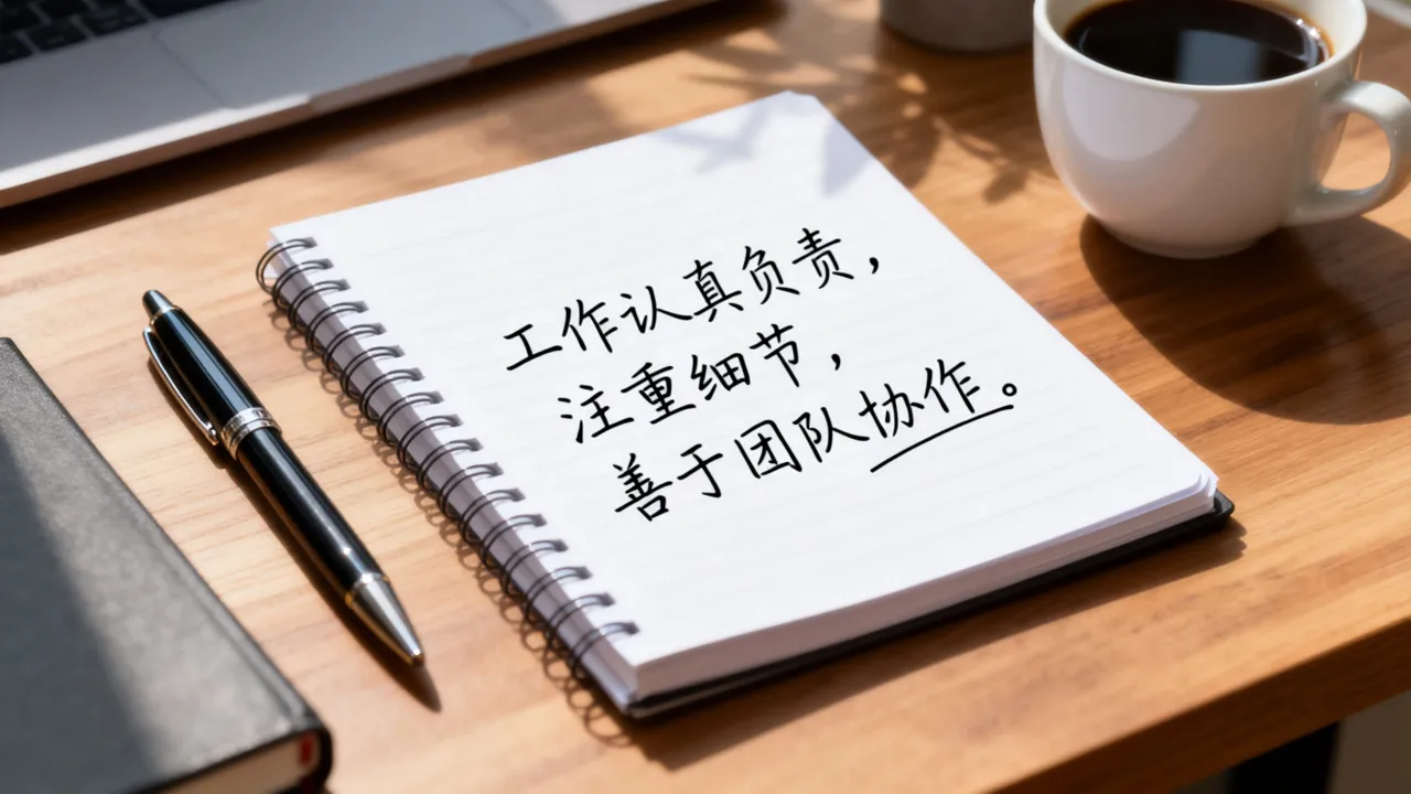 个人评价怎么填,工作自我评价简短怎么写