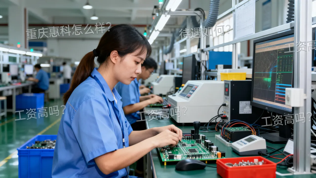 重庆惠科怎么样?重庆惠科电子厂待遇怎么样工资高吗-图2 重庆惠科怎么样?重庆惠科电子厂待遇怎么样工资高吗-图2