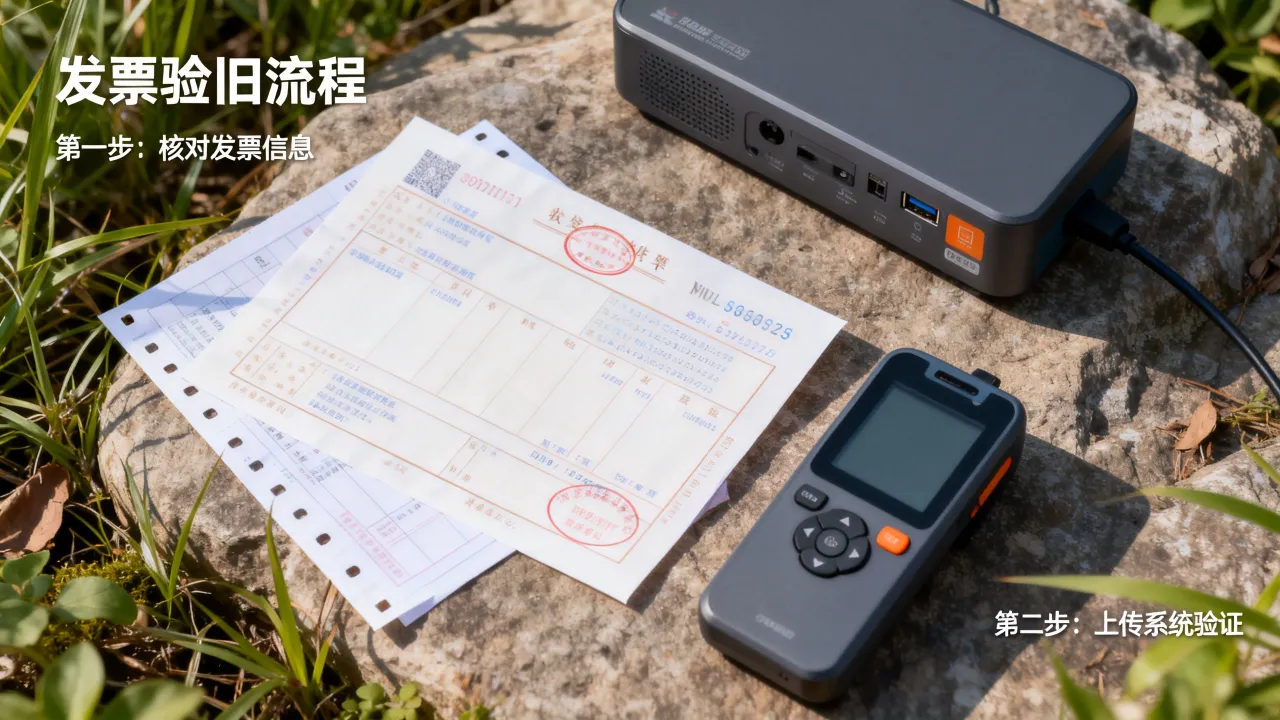 发票如何验旧,发票验旧是什么意思及办理流程?-图2 发票如何验旧,发票验旧是什么意思及办理流程?-图2