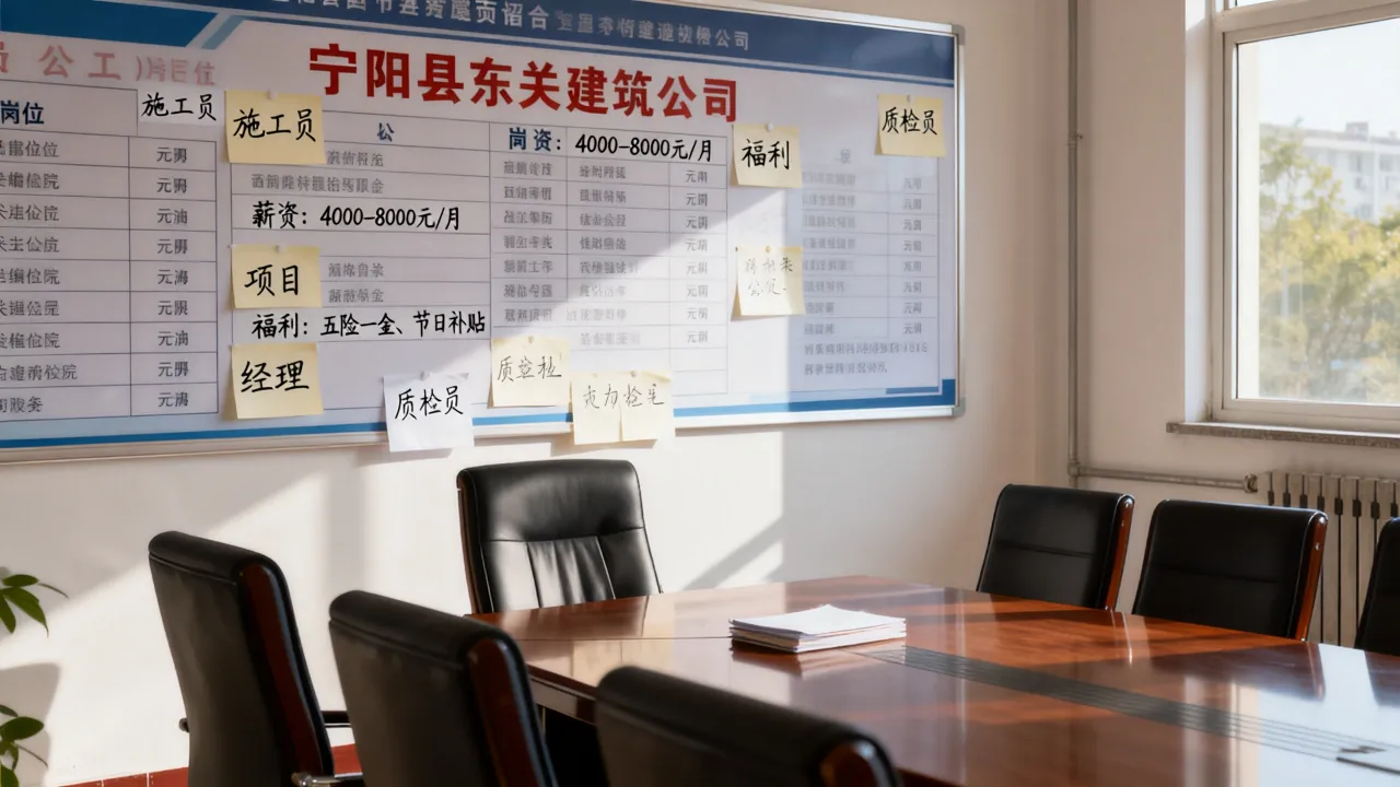 宁阳县东关建筑公司招聘有哪些岗位,宁阳县东关建筑公司工资待遇怎么样-图2 宁阳县东关建筑公司招聘有哪些岗位,宁阳县东关建筑公司工资待遇怎么样-图2