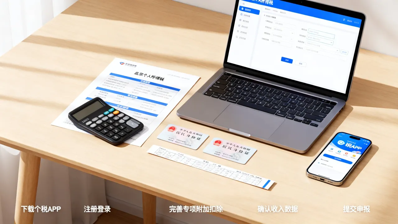 在北京如何纳税,北京个人所得税如何申报及注意事项?