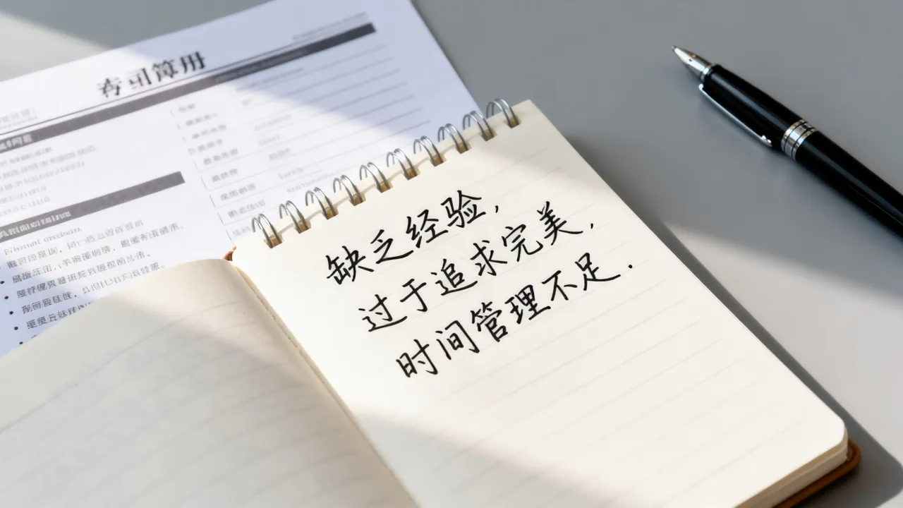 简历个人缺点怎么写?面试官最怕看到哪些缺点?