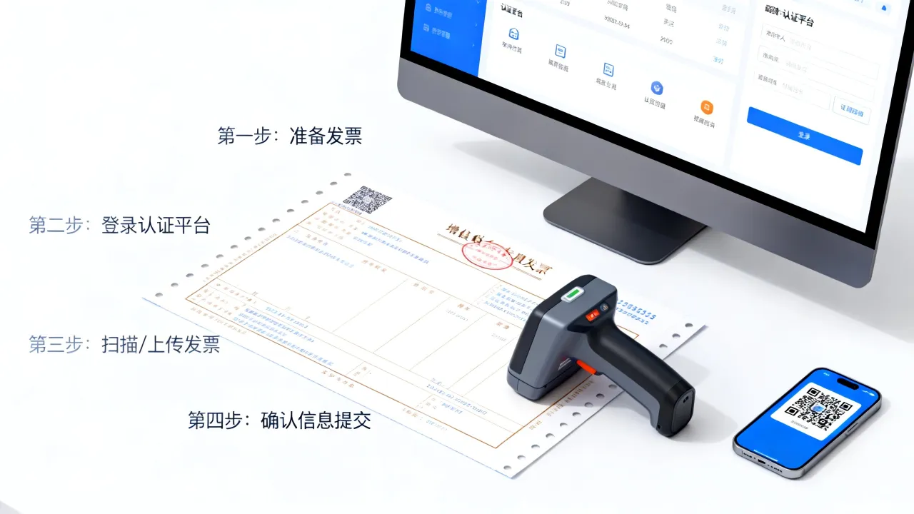 专用发票如何认证？增值税专用发票认证步骤详解