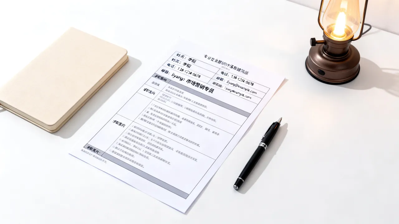 怎么填写简历表格,个人简历表格怎么填写才正确?-图2 怎么填写简历表格,个人简历表格怎么填写才正确?-图2