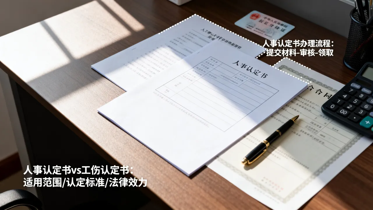 人事认定书怎么办理？人事认定书和工伤认定书有什么区别？-图1