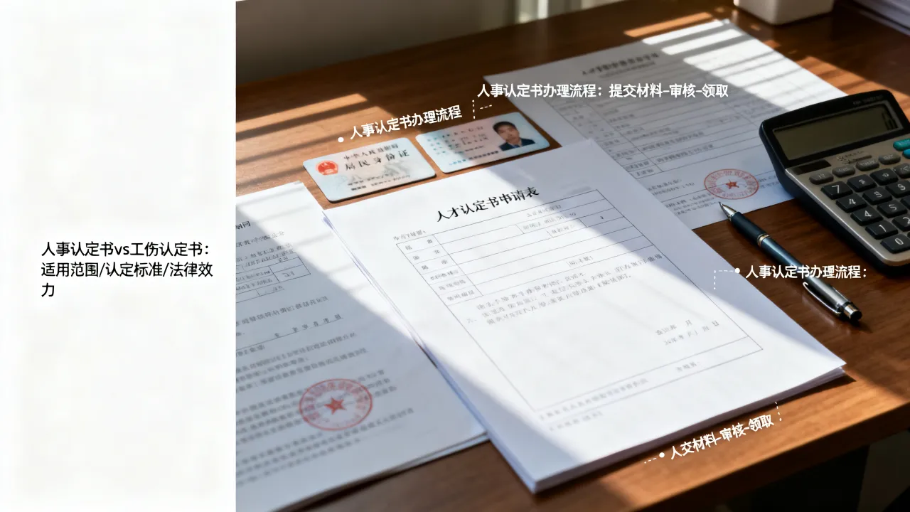 人事认定书怎么办理？人事认定书和工伤认定书有什么区别？-图2
