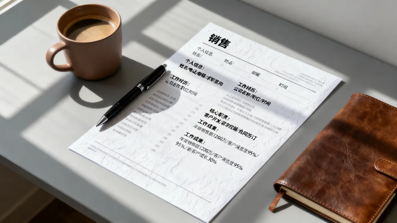 销售工作的简历怎么写?销售简历工作经历怎么写范文