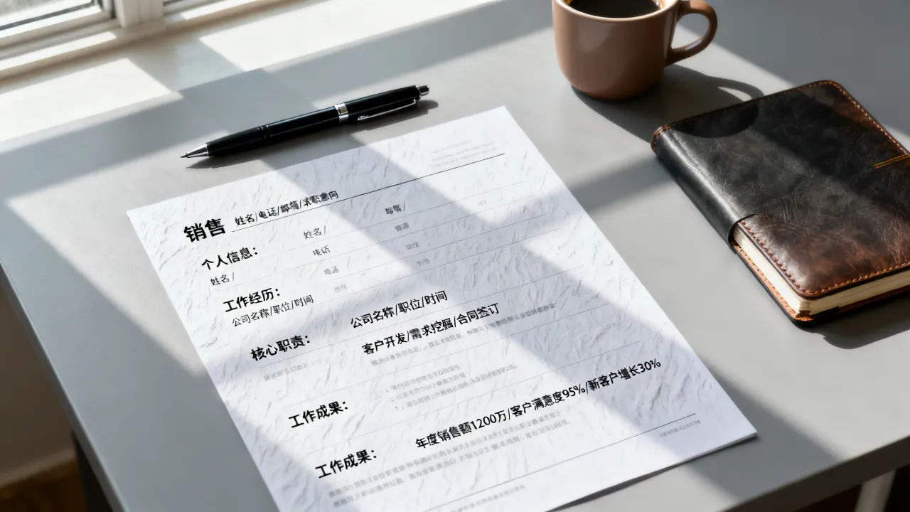 销售工作的简历怎么写?销售简历工作经历怎么写范文-图3 销售工作的简历怎么写?销售简历工作经历怎么写范文-图3
