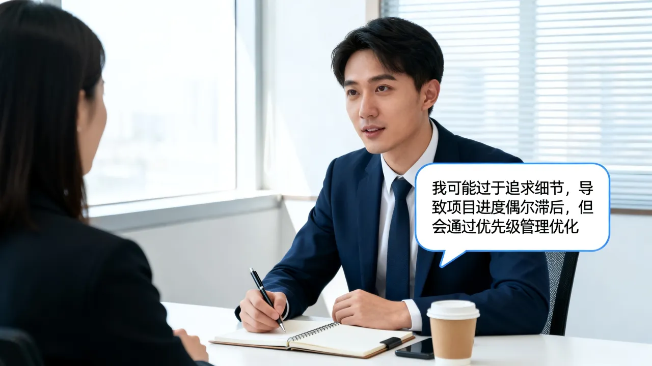 面试被问缺点怎么回答,人事问我的缺点如何高情商回应?-图1 面试被问缺点怎么回答,人事问我的缺点如何高情商回应?-图1