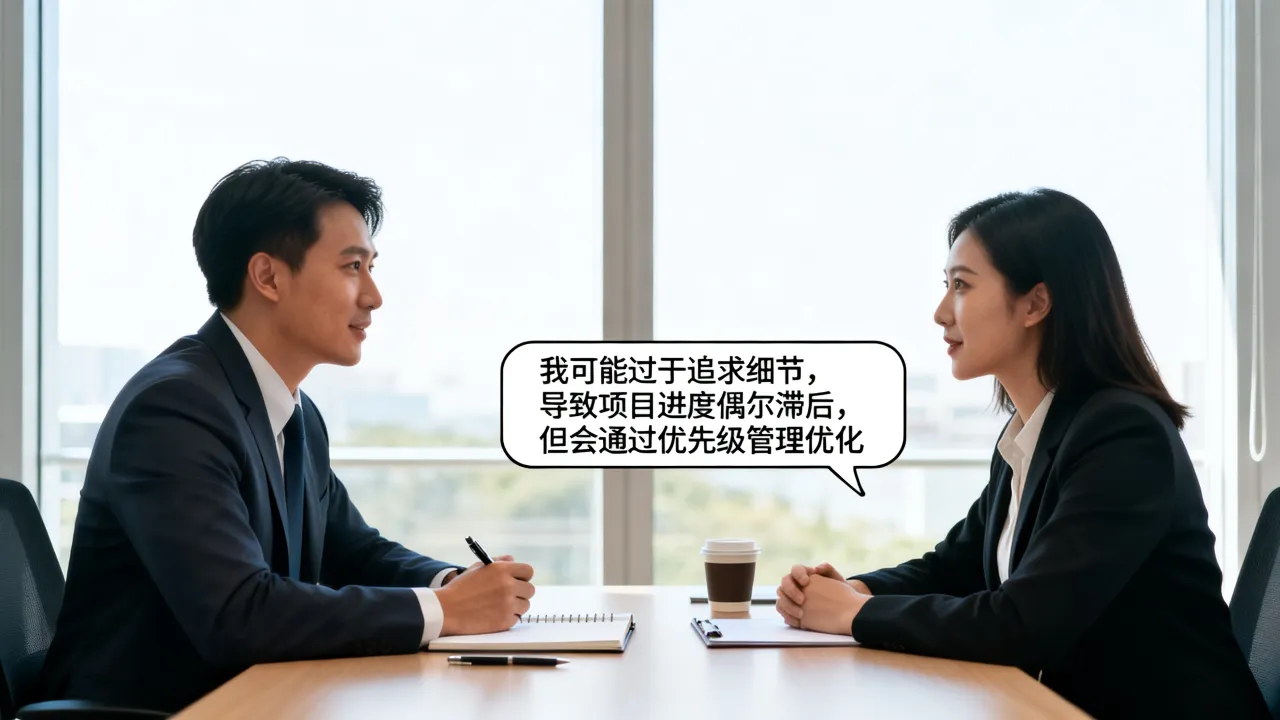 面试被问缺点怎么回答,人事问我的缺点如何高情商回应?-图2 面试被问缺点怎么回答,人事问我的缺点如何高情商回应?-图2