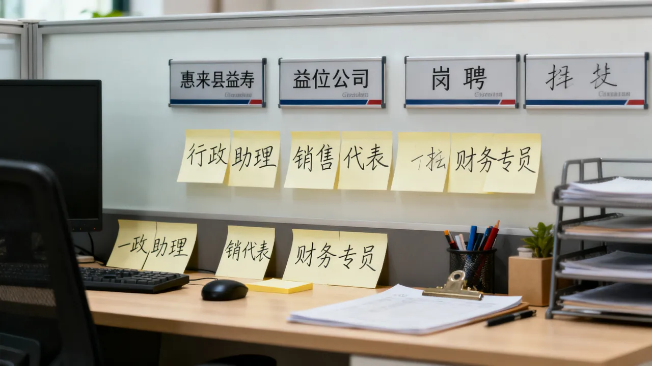惠来县益寿招聘什么职位，益寿有哪些岗位在招？-图2