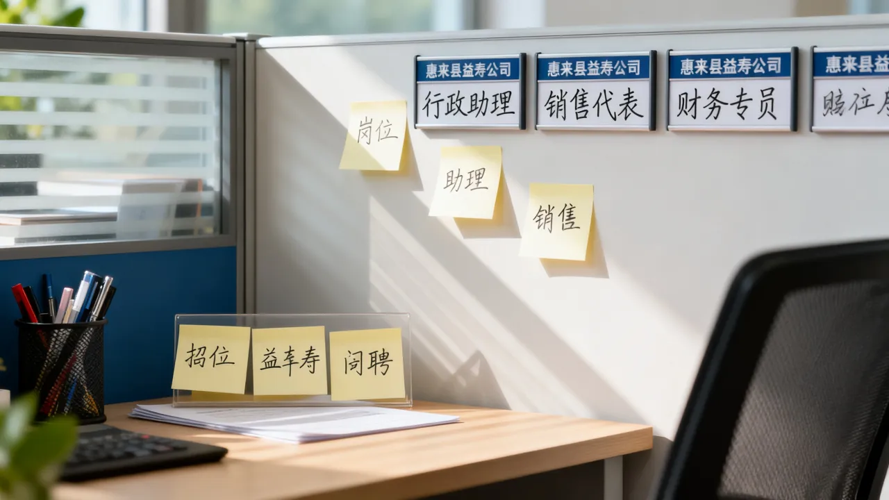 惠来县益寿招聘什么职位，益寿有哪些岗位在招？-图3