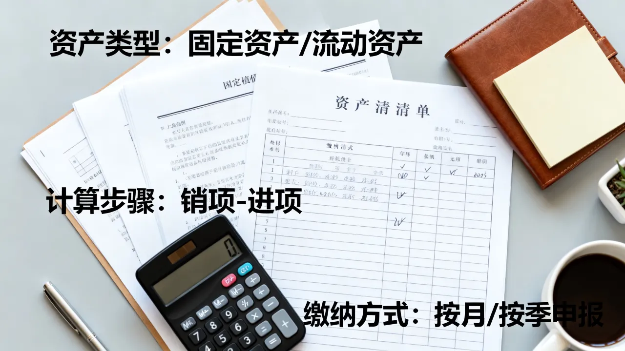 资产如何缴纳增值税,资产增值税怎么计算缴纳?-图1 资产如何缴纳增值税,资产增值税怎么计算缴纳?-图1