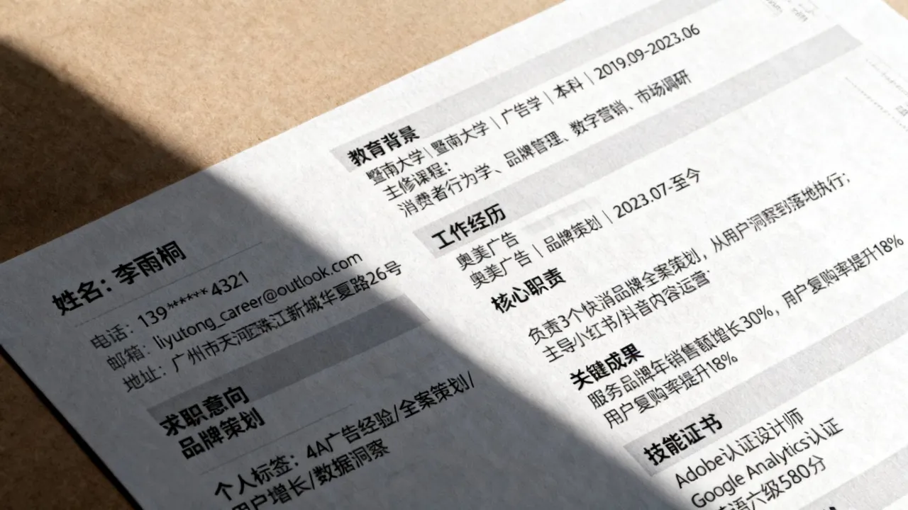 怎么做好看的简历,简历设计排版有哪些实用技巧?-图2 怎么做好看的简历,简历设计排版有哪些实用技巧?-图2