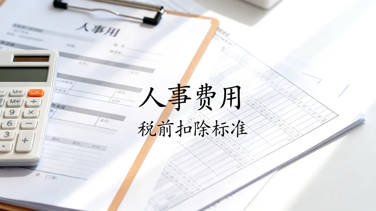人事算扣税吗，人事费用税前扣除标准最新规定是什么？-图1